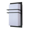 RÁBALUX Rábalux Seattle fekete-fehér kültéri fali lámpa (RAB-8169) E27 1 izzós IP44