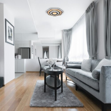 RÁBALUX Taneli mennyezeti LED lámpa távirányítóval 41W 50*50cm virág alak világítás