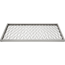  RÁCS LÁVA KŐ ST/ACÉL 630x325x20 mm beépíthető gépek kiegészítői