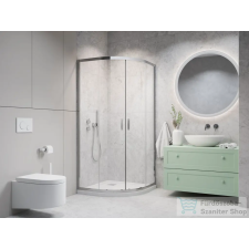 Radaway Alienta E 80x90 íves zuhanykabin, króm profil 10248090-01-01 kád, zuhanykabin