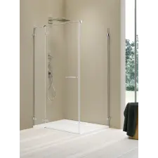 Radaway Arta KDJ II szögletes zuhanykabin 80x100 átlátszó balos kád, zuhanykabin
