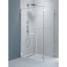 Radaway Arta KDS I szögletes zuhanykabin 110x80 átlátszó balos kád, zuhanykabin