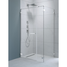 Radaway Arta KDS I szögletes zuhanykabin 130x80 átlátszó jobbos kád, zuhanykabin