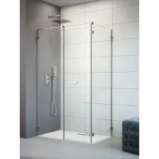 Radaway Arta KDS II szögletes zuhanykabin 90x90 átlátszó jobbos kád, zuhanykabin