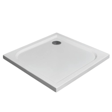 Radaway Delos C szögletes lapos zuhanytálca 80x80 cm (SDC0808-01) kád, zuhanykabin