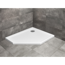 Radaway Doros PT E szögletes zuhanytálca 100x90 fehér (balos) kád, zuhanykabin