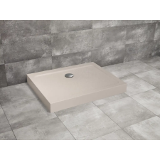 Radaway Doros Stone D szögletes beige zuhanytálca előlappal 110x90 beige, ajándék szifonnal kád, zuhanykabin