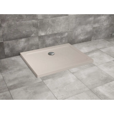 Radaway Doros Stone D szögletes lapos beige zuhanytálca 110x90 beige, ajándék szifonnal kád, zuhanykabin