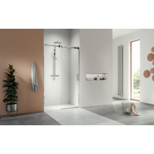 Radaway Espera Pro DWJ zuhanyajtó 160 átlátszó jobbos kád, zuhanykabin