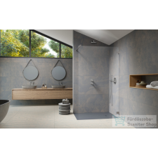 Radaway Essenza 155 walk-in zuhanyfal, szálcsiszolt króm (10103155-91-01) kád, zuhanykabin