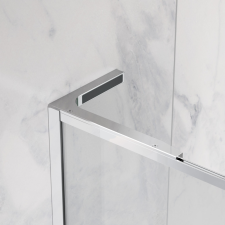 Radaway Essenza 8 SL Gold PND II arany kádparaván 120 átlátszó jobbos kád, zuhanykabin