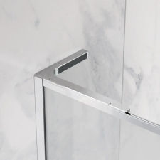 Radaway Essenza 8 SL Gold PND II arany kádparaván 130 átlátszó jobbos kád, zuhanykabin