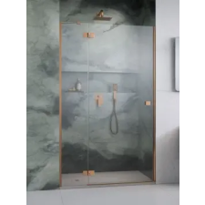 Radaway Essenza Brushed Copper DWJ szálcsiszolt réz zuhanyajtó 120J kád, zuhanykabin