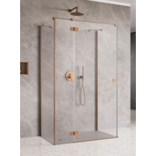 Radaway Essenza Brushed Copper KDJ+S szögletes szálcsiszolt réz zuhanykabin 80J+70+110 kád, zuhanykabin