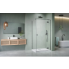 Radaway Essenza Brushed GunMetal ?KDJ szögletes ?szálcsiszolt fegyvermetál zuhanykabin 90x110 átlátszó jobbos