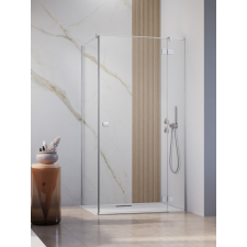 Radaway Essenza KDJ szögletes zuhanykabin 120x70 átlátszó balos kád, zuhanykabin
