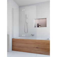 Radaway Essenza New PND I kádparaván 120 átlátszó balos kád, zuhanykabin