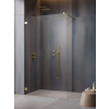 Radaway Essenza Pro 75 walk-in zuhanyfal, szálcsiszolt arany (10103075-99-01)