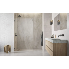 Radaway Essenza Pro 95 walk-in zuhanyfal, szálcsiszolt fegyvermetál (10103095-92-01) kád, zuhanykabin