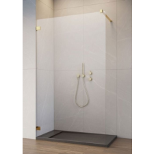 Radaway Essenza Pro Gold Walk-in arany zuhanyfal 750 kád, zuhanykabin