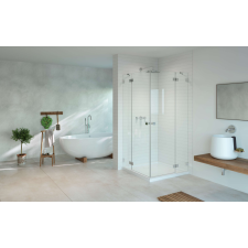 Radaway Essenza Pro KDD szögletes zuhanykabin 90x100 átlátszó kád, zuhanykabin