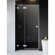 Radaway Essenza Pro White DWJ fehér zuhanyajtó 100 átlátszó balos kád, zuhanykabin