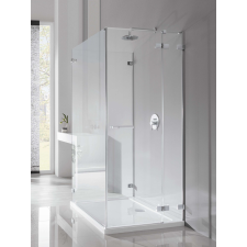 Radaway Euphoria KDJ P szögletes zuhanykabin 100x90 átlátszó balos kád, zuhanykabin