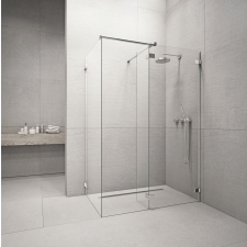 Radaway Euphoria Walk-in III zuhanyfal 90x140 átlátszó kád, zuhanykabin