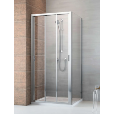 Radaway EVO DW+S zuhanykabin 95x70 átlátszó kád, zuhanykabin