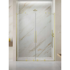 Radaway Furo Brushed Gold DWD szálcsiszolt arany zuhanyajtó 200 átlátszó kád, zuhanykabin