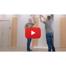 Radaway Furo Brushed GunMetal KDJ szögletes szálcsiszolt fegyvermetál zuhanykabin 130x70 átlátszó jobbos kád, zuhanykabin