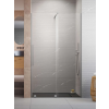 Radaway Furo Brushed Nickel DWJ szálcsiszolt króm zuhanyajtó 130 átlátszó balos