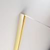 Radaway Furo Gold DWJ arany zuhanyajtó 130 átlátszó balos