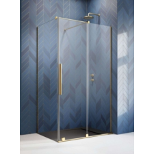 Radaway Furo Gold KDJ szögletes arany zuhanykabin 100J+90 kád, zuhanykabin