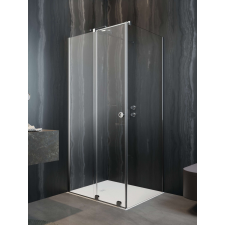 Radaway Furo KDJ RH szögletes zuhanykabin 90x110 átlátszó jobbos kád, zuhanykabin
