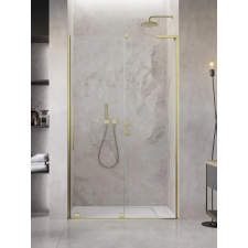 Radaway Furo SL Brushed Gold DWJ szálcsiszolt arany zuhanyajtó 110 átlátszó jobbos kád, zuhanykabin