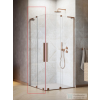 Radaway Furo SL KDD 90B zuhanykabin balos zuhanyajtó, szálcsiszolt réz 10305090-93-01L