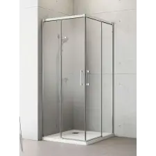Radaway Idea 8 KDD szögletes zuhanykabin 90x80 átlátszó kád, zuhanykabin