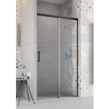 Radaway Idea Black DWJ 130 L kád, zuhanykabin