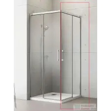 Radaway Idea KDD 90J zuhanykabin jobbos ajtó része, króm 10370090-01-01R kád, zuhanykabin