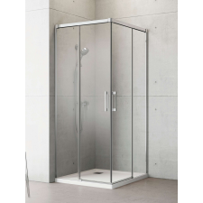Radaway Idea KDD szögletes zuhanykabin 110x80 átlátszó kád, zuhanykabin