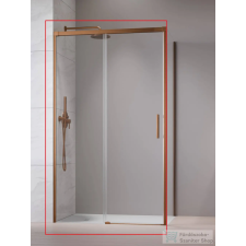 Radaway Idea KDJ 130B zuhanykabin balos ajtó része, szálcsiszolt réz 387043-93-01L kád, zuhanykabin