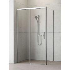 Radaway Idea KDJ szögletes zuhanykabin 100x80 átlátszó jobbos kád, zuhanykabin