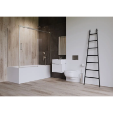 Radaway Idea PN DWJ+S kádparaván 140x70 átlátszó jobbos kád, zuhanykabin