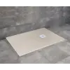 Radaway Kios F szögletes lapos beige zuhanytálca 160x90 beige, ajándék szifonnal