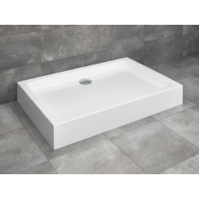  Radaway Laros D 80x120 akril zuhanytálca, lábbal és szifonnal kád, zuhanykabin