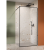 Radaway Modo F II Black Walk-in fekete zuhanyfal 75