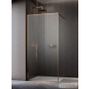 Radaway Modo F II Brushed Copper 110 walk-in zuhanyfal, szálcsiszolt réz (10409114-93-01)