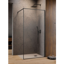Radaway Modo F II Brushed GunMetal Walk-in szálcsiszolt fegyvermetál zuhanyfal 95 kád, zuhanykabin