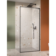 Radaway Modo F SL II Black Walk-in fekete zuhanyfal 120J kád, zuhanykabin